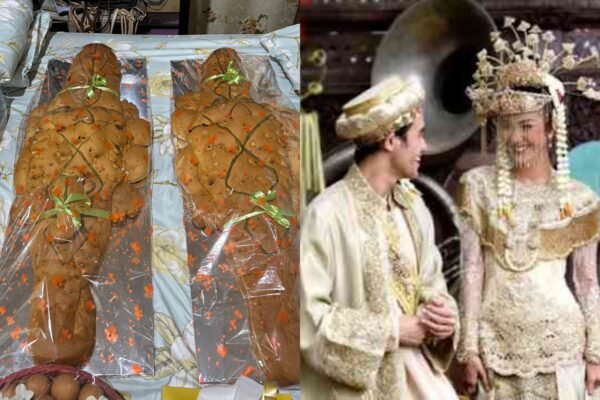 Roti Buaya dalam budaya Betawi (terutama pada acara lamaran atau pernikahan) disimbolkan sebagai harapan akan menjaga komitmen dan bertahan bersama dalam mengarungi bahtera rumah tangga/Foto : Dok. GPriority (Nindya) dan ilustrasi Dok. Istimewa