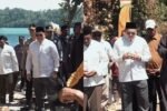 Bupati Fakfak, Samaun Dahlan, saat mengikuti rangkaian kegiatan peringatan 666 tahun masuknya Islam di Tanah Papua di Kabupaten Fakfak, Sabtu (8/8) lalu/Foto : Dok. Instagram @pemkabfakfak
