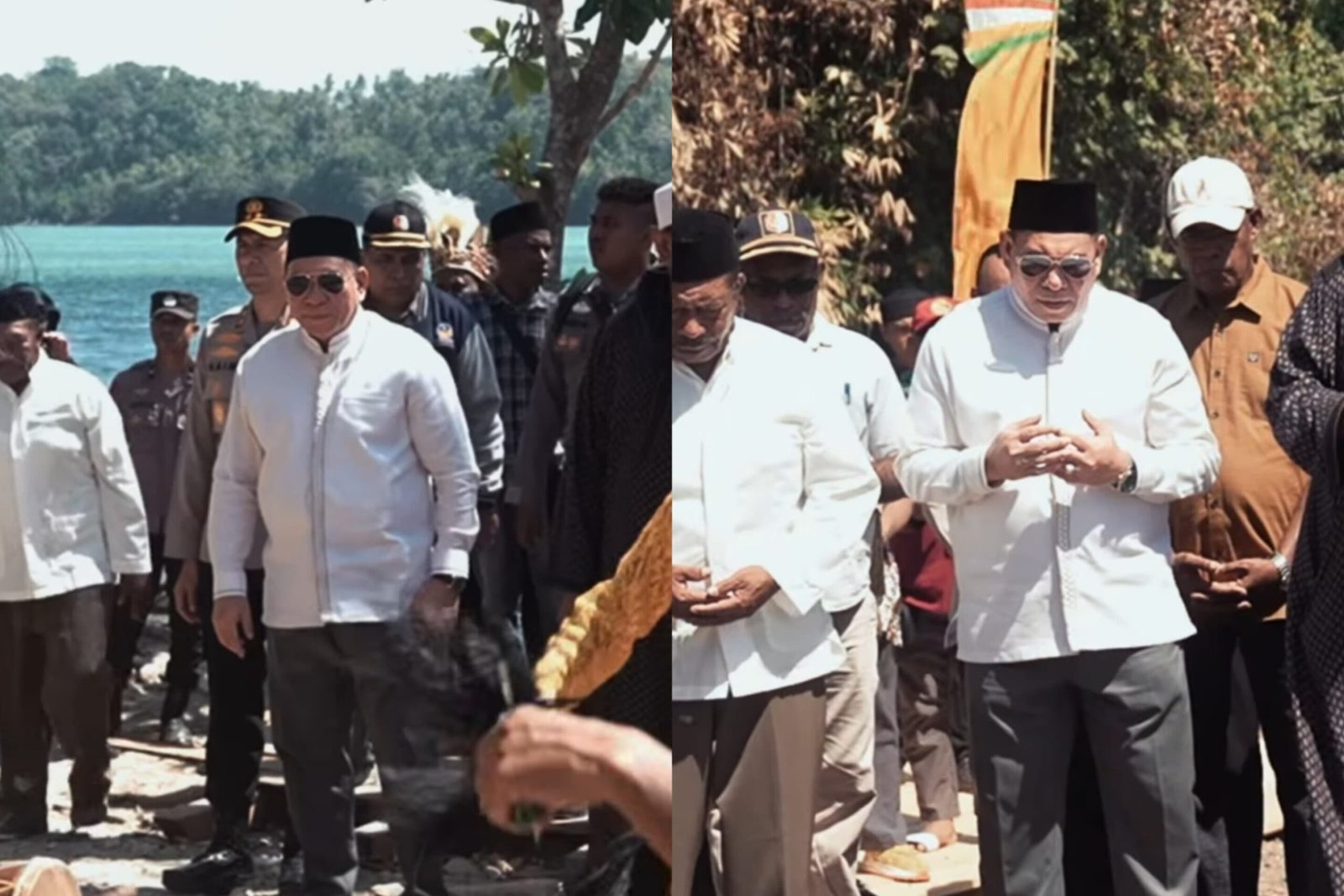 Bupati Fakfak, Samaun Dahlan, saat mengikuti rangkaian kegiatan peringatan 666 tahun masuknya Islam di Tanah Papua di Kabupaten Fakfak, Sabtu (8/8) lalu/Foto : Dok. Instagram @pemkabfakfak