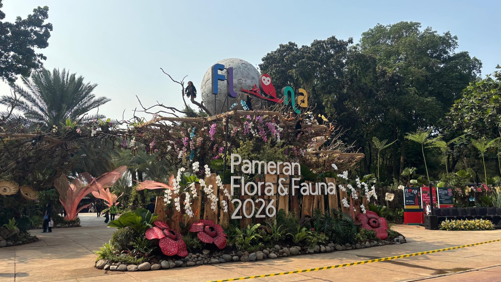 Pameran FLONA 2026 resmi dibuka dari 28 Agustus hingga 27 September 2026 di lapangan banteng, Jakarta Pusat, dari jam 10.00-19.00 WIB/Foto : Dok. GPriority (Nindya Farhah Azzahrah)