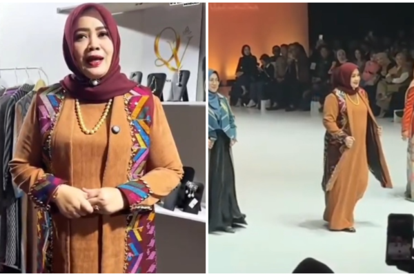 Kain tenun NTB (Nusa Tenggara Barat) tampil sebagai salah satu daya tarik dalam BTN Indonesia Fashion Week (IFW) 2026/Foto : Dok. Tangkapan Layar Instagram @humas_ntb