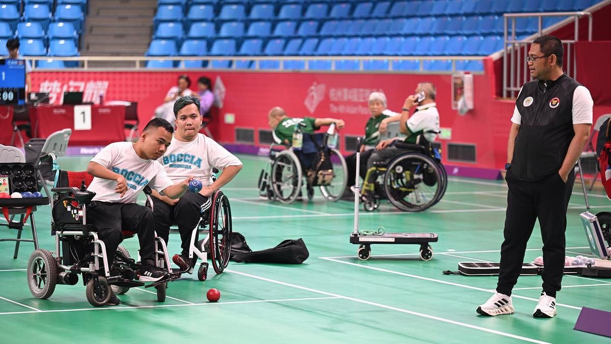 Tim boccia Indonesia sukses keluar sebagai juara umum setelah mengoleksi tiga medali emas dan satu perak pada debutnya di World Boccia Championships 2026 di Seoul, Korea Selatan/Foto : Dok. NPC Indonesia