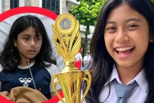 Febiola Purba, siswi di Karo yang hilang ingatan usai menyantap menu MBG menu ikan tongkol/Foto : Dok. Istimewa