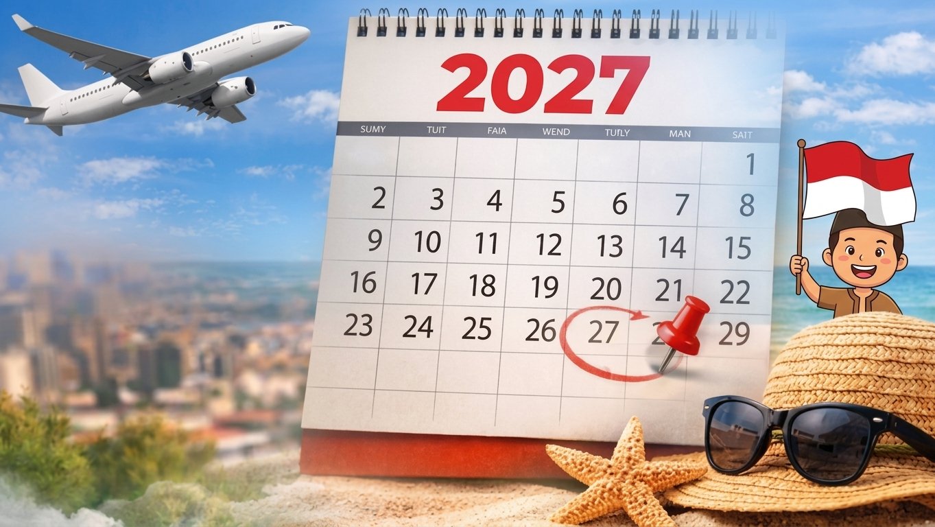 Pemerintah resmi menetapkan 18 hari libur nasional dan 8 hari cuti bersama tahun 2027/Foto : Ilustrasi Dok. Istimewa