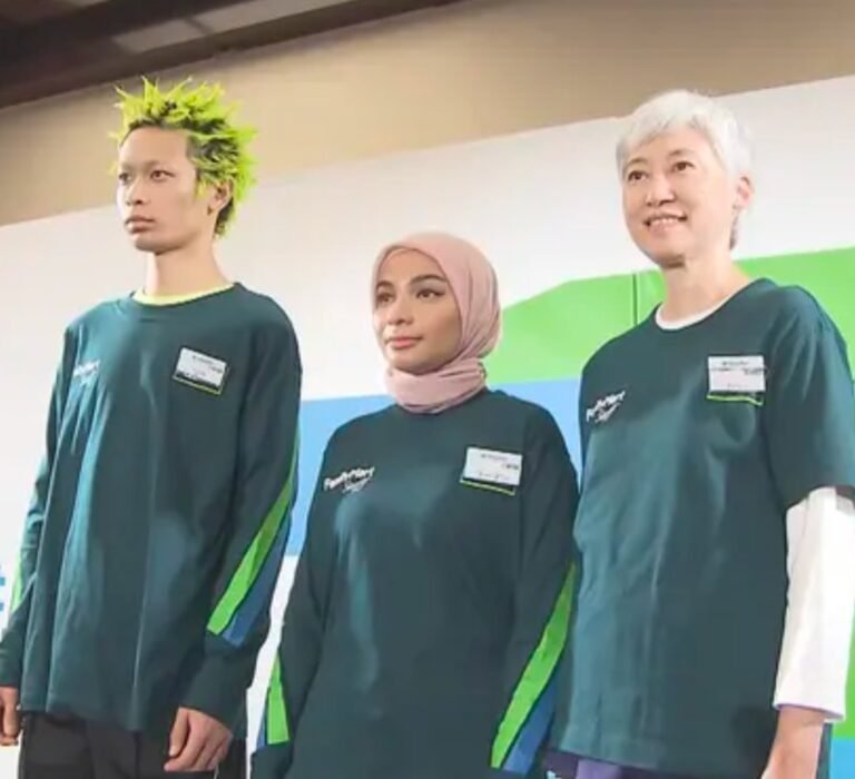 FamilyMart Jepang resmi memperbarui aturan penampilan karyawan mulai 1 September 2026, salah satunya karyawan muslim boleh berhijab/Foto : Dok. X @mrjeffu
