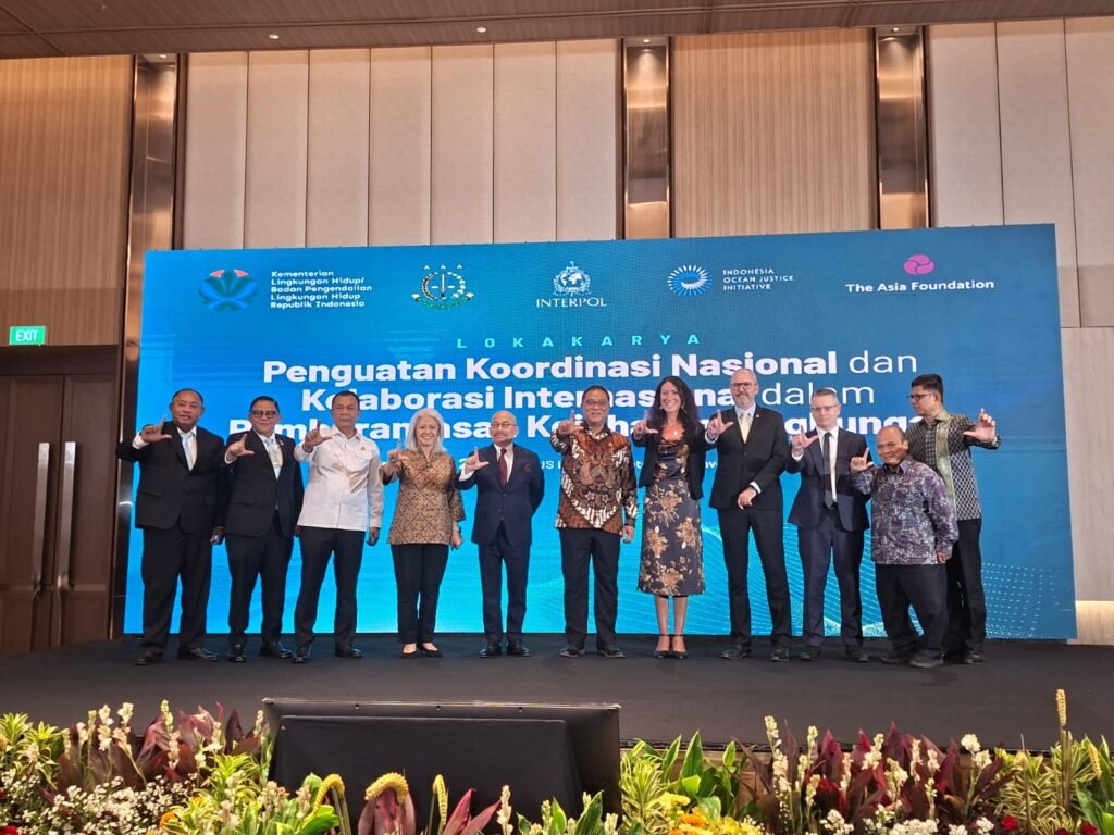 Diskusi publik bertema “Penguatan Koordinasi Nasional dan Kolaborasi Internasional dalam Pemberantasan Kejahatan Lingkungan” di JS Luwansa Hotel, Jakarta, Kamis (3/9)/Foto : Dok. GPriority (Risma Octavia)