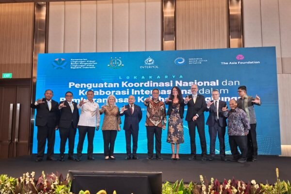Diskusi publik bertema “Penguatan Koordinasi Nasional dan Kolaborasi Internasional dalam Pemberantasan Kejahatan Lingkungan” di JS Luwansa Hotel, Jakarta, Kamis (3/9)/Foto : Dok. GPriority (Risma Octavia)