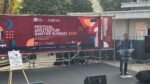 Ketua IAI Jakarta Teguh Aryanto saat membuka Festival Arsitektur Bantar Sungai (FABS) 2026 yang digelar di kawasan Kanal Banjir Timur (KBT), Weir BKT Malaka Sari, Duren Sawit, Jakarta Timur, dari 3-6 September 2026/Foto : Dok. GPriority (Nindya Farhah Azzahrah)