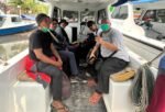 Lima jurnalis dilaporkan hilang kontak saat hendak meliput aktivitas erupsi Gunung Anak Krakatau di perairan Selat Sunda, Kabupaten Pandeglang, Banten/Foto : Dok. Istimewa