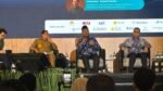 Bupati Gresik H. Fandi Akhmad Yani, S.E., M.MB. saat menghadiri Forum Koordinasi Penanganan Permukiman Kumuh Terpadu di Auditorium BRIN, Jakarta, Senin (14/9)/Foto : GPriority (Nindya Farhah Azzahrah)