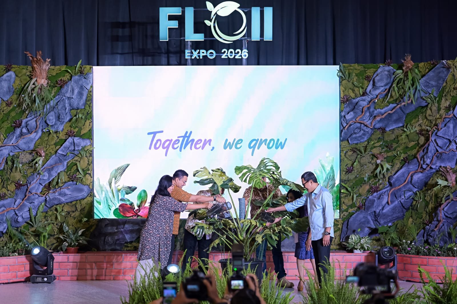 Floriculture Indonesia International (FLOII) Expo 2026 resmi dibuka pada Kamis (17/9) di Hall 3A, ICE BSD City, Tangerang/Foto : Dok. FLOII