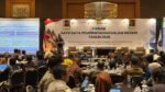 Sekretaris Jenderal Kementerian Sosial RI, Dr. Robben Rico, saat memberikan sambutan dalam pembukaan agenda Forum Satu Data Pemerintahan Dalam Negeri Tahun 2026, Selasa (22/9) di Hotel Aryaduta, Jakarta/Foto : Dok. GPriority (Nindya Farhah Azzahrah)