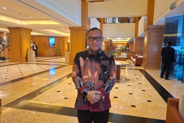 Kepala Dinas Komunikasi, Informatika dan Statistik (Kominfotik) Gorontalo, Mohamad Trizal Entengo, S.H., M.H., saat menghadiri agenda Forum Satu Data Pemerintahan Dalam Negeri Tahun 2026 di Hotel Aryaduta Jakarta, Selasa (22/9)/Foto : Dok. GPriority (Risma Octavia)