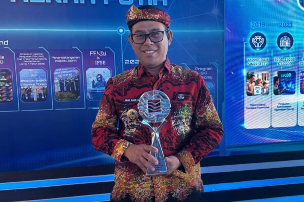Wakil Wali Kota Tarakan, Ibnu Saud Is, usai menghadiri agenda Festival Ekonomi Keuangan Digital Indonesia (FEKDI) x Indonesia Fintech Summit & Expo (IFSE) 2026 serta Rapat Koordinasi Nasional (Rakornas) Pengendalian Inflasi dan Percepatan dan Perluasan Digitalisasi Daerah (P2DD) 2026 di JCC Senayan, Kamis (24/9)/Foto : Dok. GPriority (Risma Octavia)