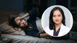 dokter Yohana Onimerrynda menyebut lebih khawatir melihat orang yang terbiasa tidur hanya 4–5 jam setiap malam dibandingkan orang yang kurang mengonsumsi nasi/Foto : Dok. Istimewa
