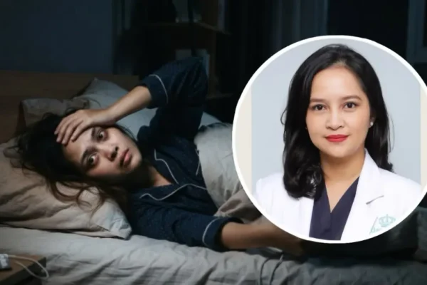 dokter Yohana Onimerrynda menyebut lebih khawatir melihat orang yang terbiasa tidur hanya 4–5 jam setiap malam dibandingkan orang yang kurang mengonsumsi nasi/Foto : Dok. Istimewa