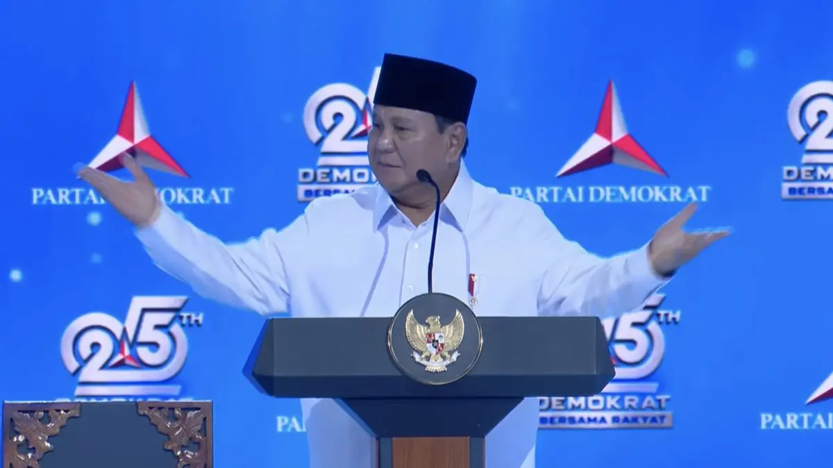 Presiden Prabowo menyebut sejumlah pakar dan institusi dunia memproyeksikan Indonesia akan menjadi negara dengan ekonomi terbesar keempat di dunia pada 2050/Foto : Dok. Istimewa
