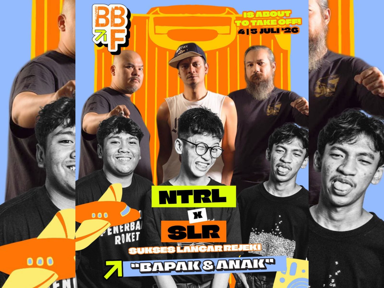 NTRL bersama Sukses Lancar Rejeki (SLR) akan menggelar tur lintas kota bertajuk “NTRL x SLR: Tour Bapak & Anak”, galang dana untuk guru honorer di Indonesia/Foto : Dok. Instagram @ntrl.official