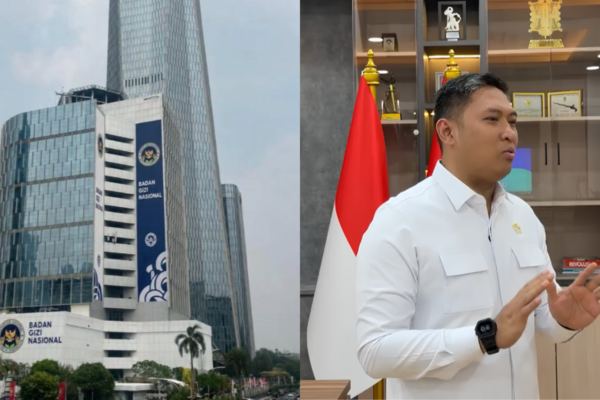 epala BGN Sudaryono pada Kamis (3/9/2026) membenarkan bahwa BGN memang berencana pindah ke Graha Merah Putih Telkom/Foto : Dok. Instagram @lambe_turah & @badangizinasional.ri