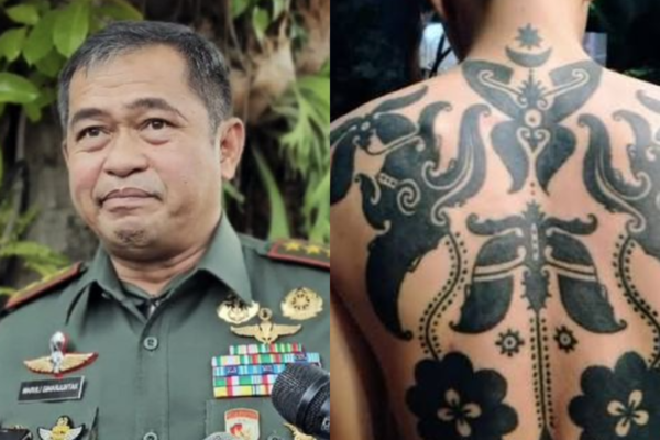 Kepala Staf TNI Angkatan Darat (KSAD) Jenderal TNI Maruli Simanjuntak memastikan warga yang memiliki tato karena tradisi atau adat tetap diperbolehkan mendaftar sebagai prajurit TNI/Foto : Dok. Istimewa