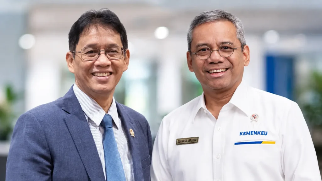 Suahasil Nazara resmi menggantikan Purbaya Yudhi Sadewa sebagai Menkeu RI usai resmi dilantik Presiden Prabowo Subianto pada Senin (14/9)/Foto : Dok. Istimewa
