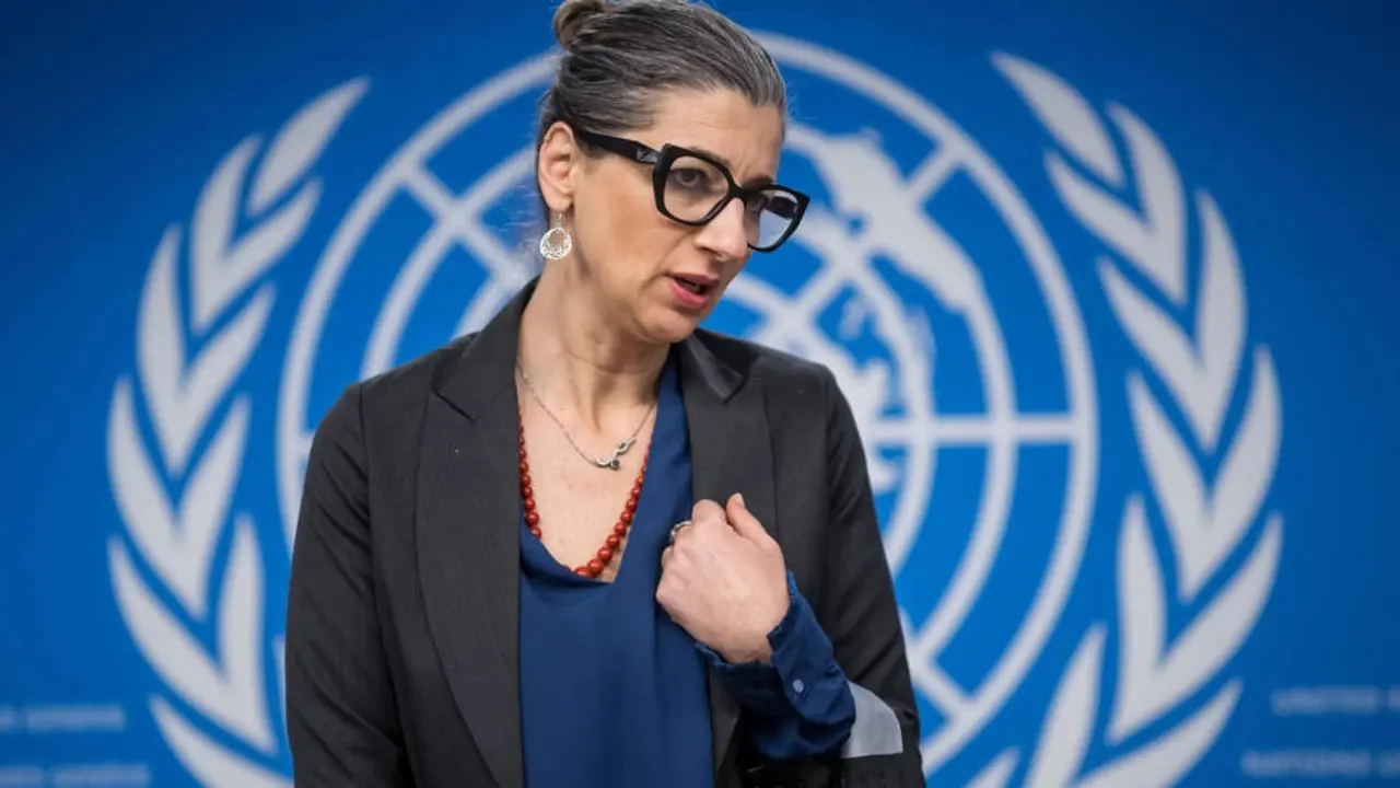 Francesca Albanese, Pelapor Khusus Perserikatan Bangsa-Bangsa (PBB) untuk hak asasi manusia di wilayah Palestina/Foto : Dok. United Nations