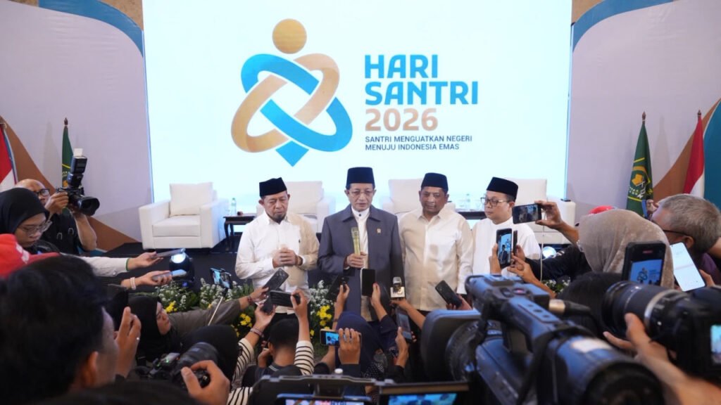 Hari Santri Nasional 2026 diperingati pada Kamis (22/10) dengan tema “Santri Menguatkan Negeri Menuju Indonesia Emas”/Foto : Dok. Kemenag RI