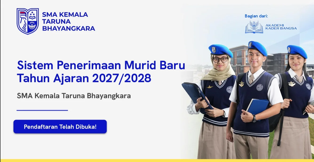 Pendaftaran SPBM SMA Kemala Taruna Bhayangkara resmi ditutup pada 28 Oktober lalu/Foto : Dok. SMA KTB