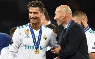 Pelatih timnas Prancis Zinedine Zidane memberikan pembelaan kepada Cristiano Ronaldo setelah megabintang Portugal itu meninggalkan pemusatan latihan tim nasional di Kopenhagen/Foto : Dok. Istimewa