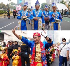 Pawai Budaya Sarendo-Rendo, Saat Raja dan Sultan Nusantara Unjuk Gigi di Bundaran HI