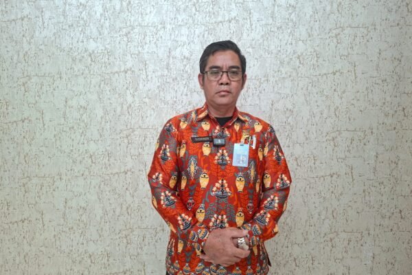 Plt. Sekretaris DPRD Kabupaten Gunung Mas, Sudirman, saat ditemui GPriority seusai acara, Kamis (8/10), di Yogyakarta/Foto : Dok. GPriority (Risma Octavia)
