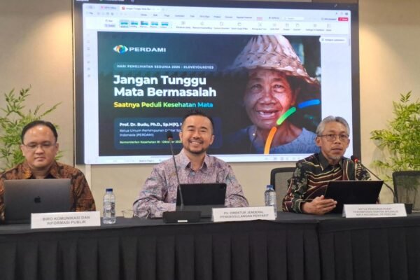 Kementerian Kesehatan (Kemenkes) mengajak masyarakat melakukan skrining kesehatan mata secara rutin/Foto : Dok. GPriority (Nindya Farhah Azzahrah)