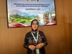 Wabup Morowali, Iriane Iliyas, usai menghadiri Rapat Koordinasi Nasional (Rakornas) Tim Percepatan Akses Keuangan Daerah (TPAKD) 2026 di Jakarta, Kamis (22/10)/Foto : Dok. GPriority (Risma Octavia)