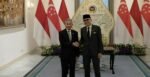 Menteri Luar Negeri RI Arrmanatha Nasir bertemu dengan Menteri Luar Negeri Singapura Vivian Balakrishnan di Gedung Pancasila, Kementerian Luar Negeri RI, Jakarta, Selasa (27/10)/Foto : Dok. GPriority (Nindya Farhah Azzahrah)