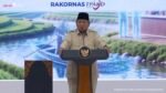 Prabowo saat menghadiri Rapat Koordinasi Nasional Tim Percepatan Akses Keuangan Daerah (Rakornas TPAKD) 2026 di JIExpo Kemayoran, Jakarta, Kamis (22/10)/Foto : Dok. Sekretariat Presiden RI