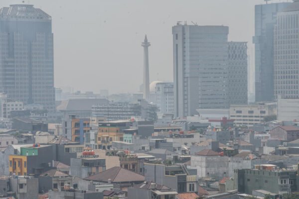 Kualitas udara Jakarta kembali memburuk pada Rabu (7/10) pagi, bahkan menjadi yang terburuk kelima di dunia menurut data IQAir/Foto : Dok. Istimewa