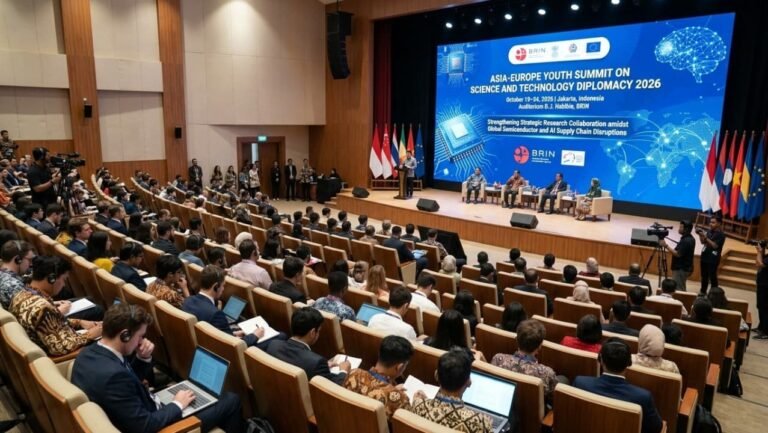 Agenda Asia-Europe Youth Summit on Science and Technology Diplomacy 2026 kan berlangsung pada 19-24 Oktober di Gedung B.J. Habibie BRIN M.H. Thamrin, Jakarta