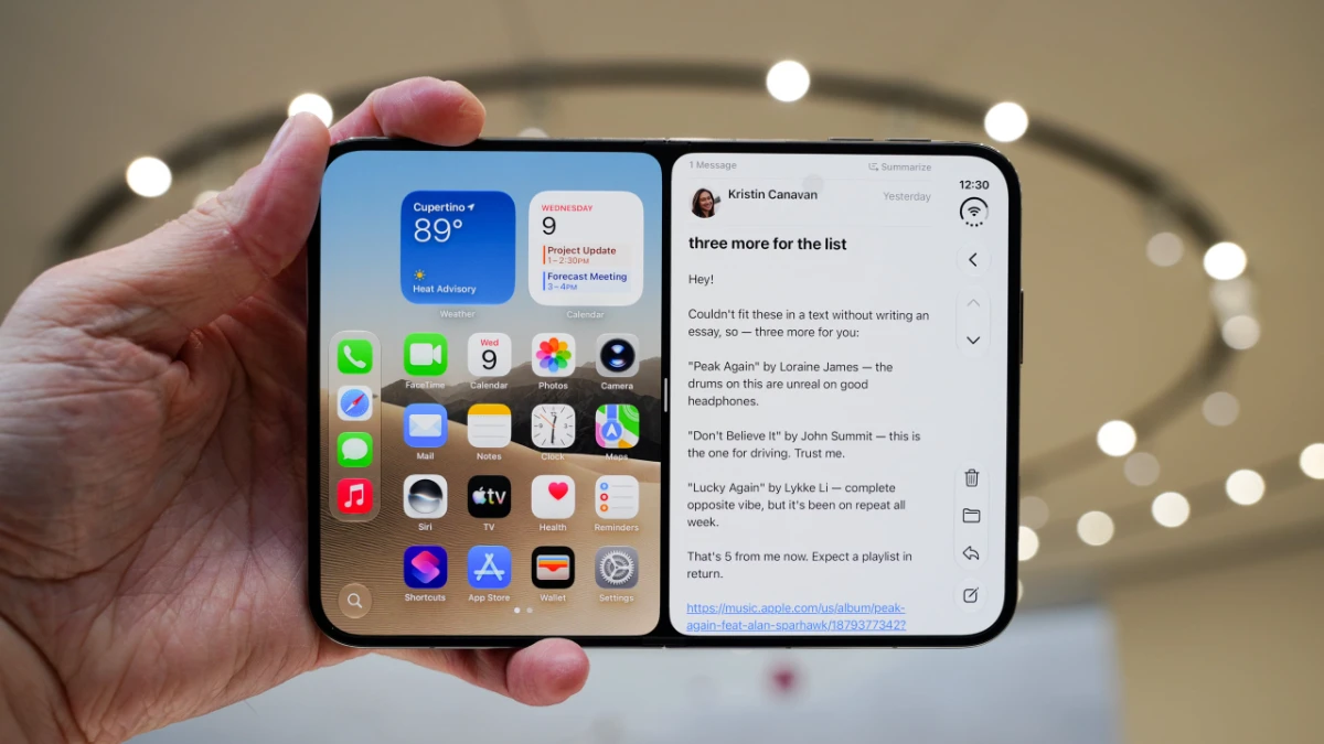 Setelah resmi dipasarkan pada 23 Oktober 2026, pengguna keluhkan bug di iPhone Duo/Foto : Dok. Istimewa