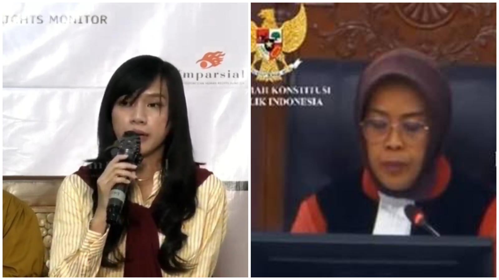Kepala Divisi Pemantauan Impunitas KontraS, Jane Rosalina, apresiasi pertimbangan MK yang menyoroti persoalan struktural peradilan militer